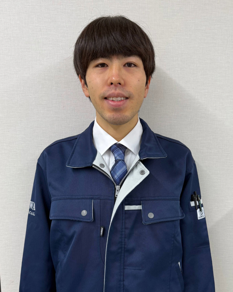 技術開発部 村松 玲於さんの写真